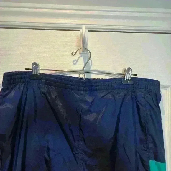 Vintage from the  80’s Adidas Mens Blue Track Pants Fully Lined Size Large - Picture 2 of 16